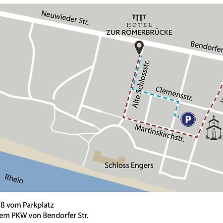 Hotel Zur Roemerbruecke نيوفيد المظهر الخارجي الصورة